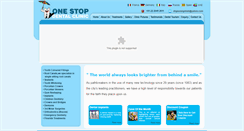 Desktop Screenshot of 1stopdentalclinic.com